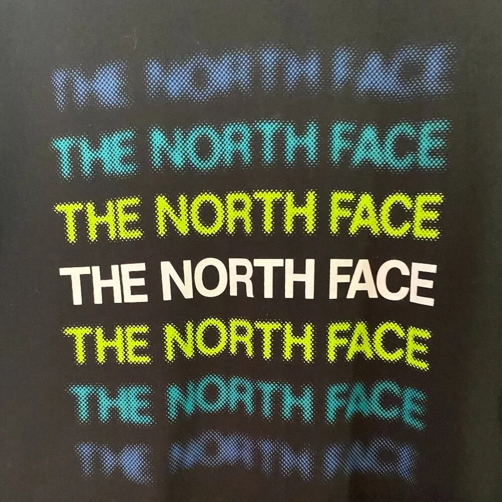 The North Face tee graphic